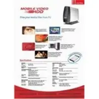High speed external storage media player